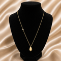 14K Gold Hamsa Hand Necklace