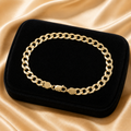 10K Gold Diamond-Cut Bracelet